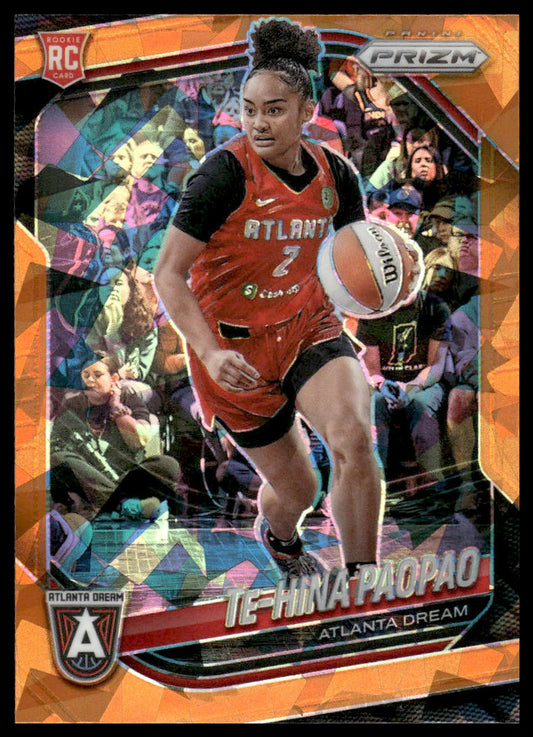 2025 Panini Prizm WNBA #61 Te-Hina Paopao Ice Prizms