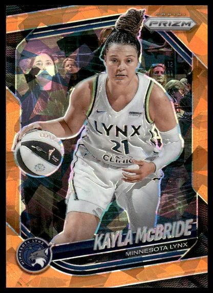 2025 Panini Prizm WNBA #45 Kayla McBride Ice Prizms