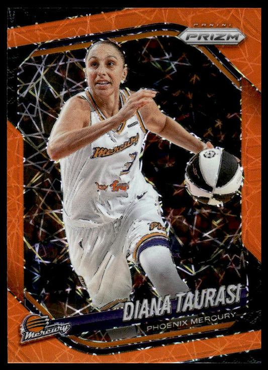 2025 Panini Prizm WNBA #7 Diana Taurasi Blue Velocity Prizms
