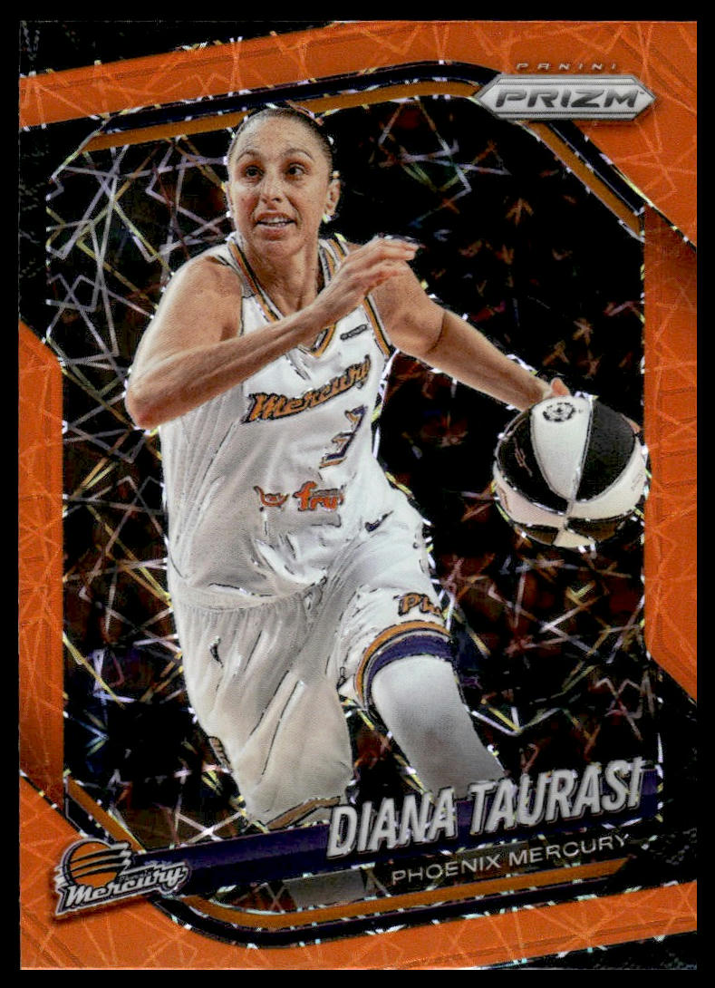 2025 Panini Prizm WNBA #7 Diana Taurasi Blue Velocity Prizms
