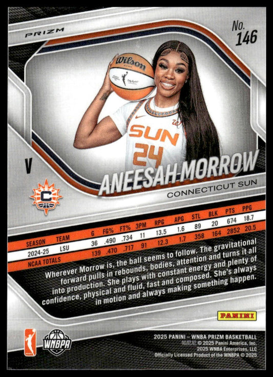 2025 Panini Prizm WNBA #146 Aneesah Morrow Ice Prizms