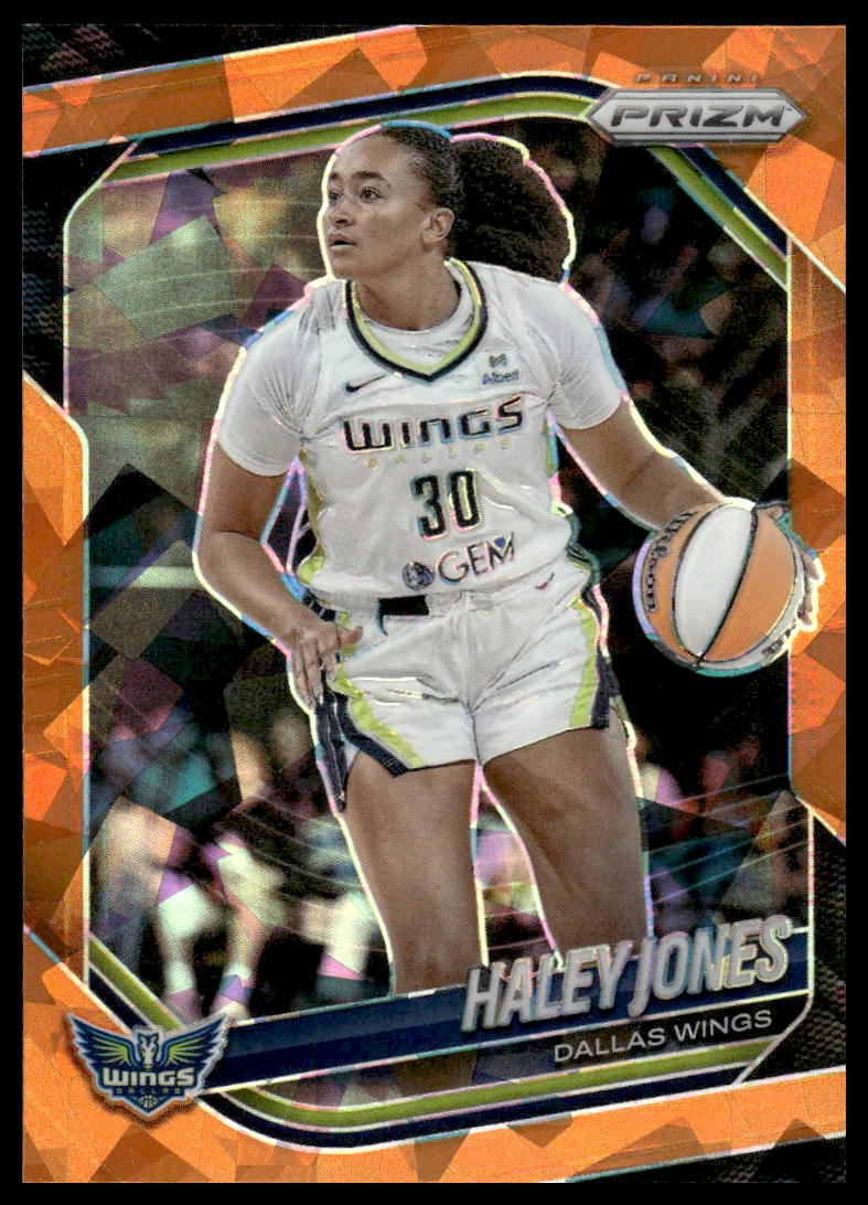 2025 Panini Prizm WNBA #43 Haley Jones White Seismic Prizms