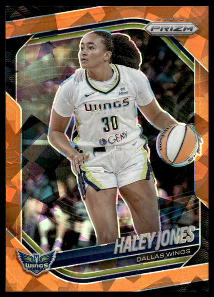 2025 Panini Prizm WNBA #43 Haley Jones White Seismic Prizms