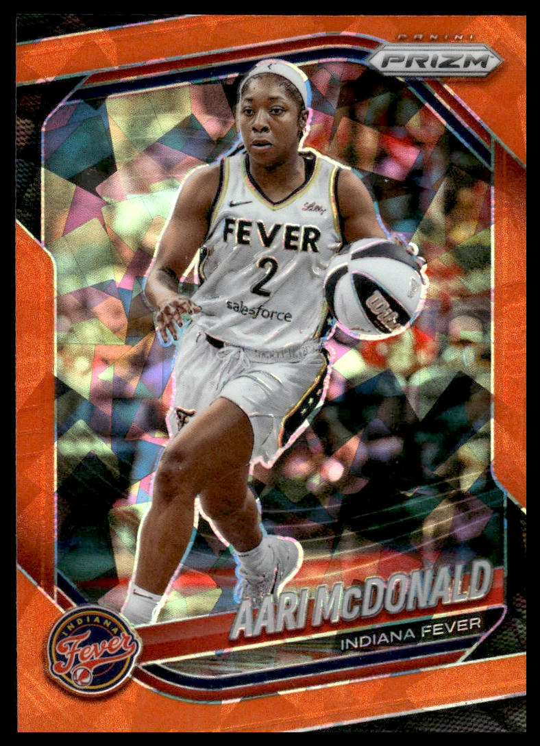 2025 Panini Prizm WNBA #10 Aari McDonald Green Prizms