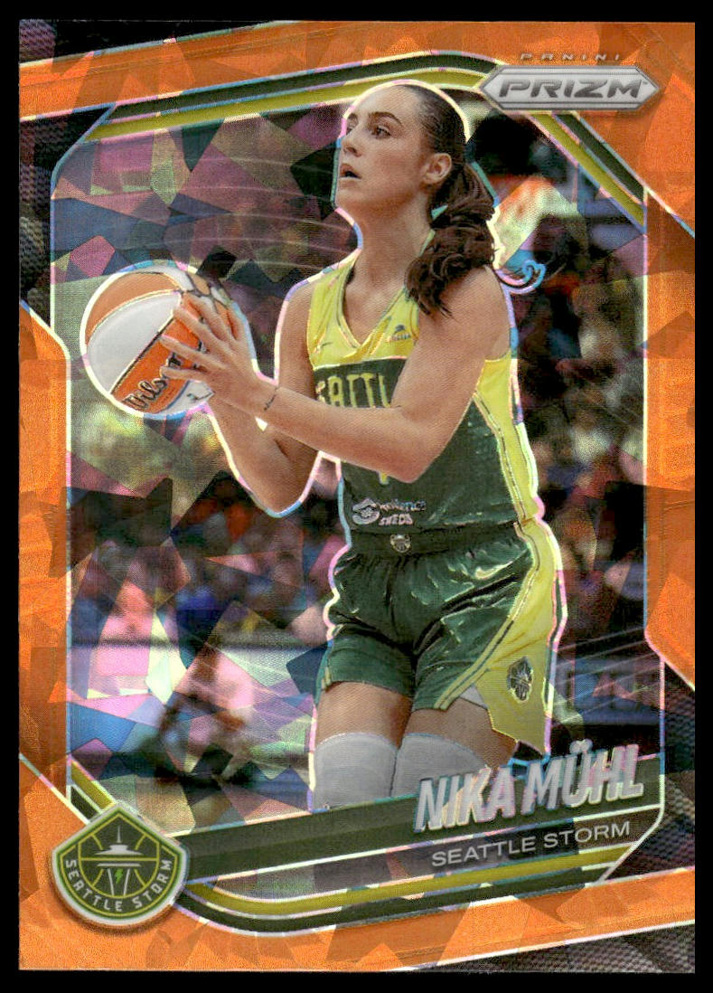 2025 Panini Prizm WNBA #127 Nika Muhl Ice Prizms