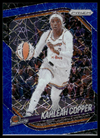 2025 Panini Prizm WNBA #62 Kahleah Copper Blue Velocity Prizms