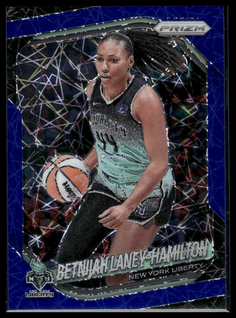 2025 Panini Prizm WNBA #114 Betnijah Laney-Hamilton Orange Ice Prizms
