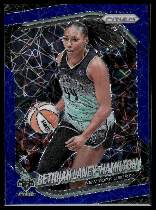 2025 Panini Prizm WNBA #114 Betnijah Laney-Hamilton Orange Ice Prizms