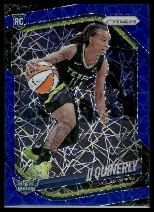2025 Panini Prizm WNBA #95 JJ Quinerly Orange Velocity Prizms