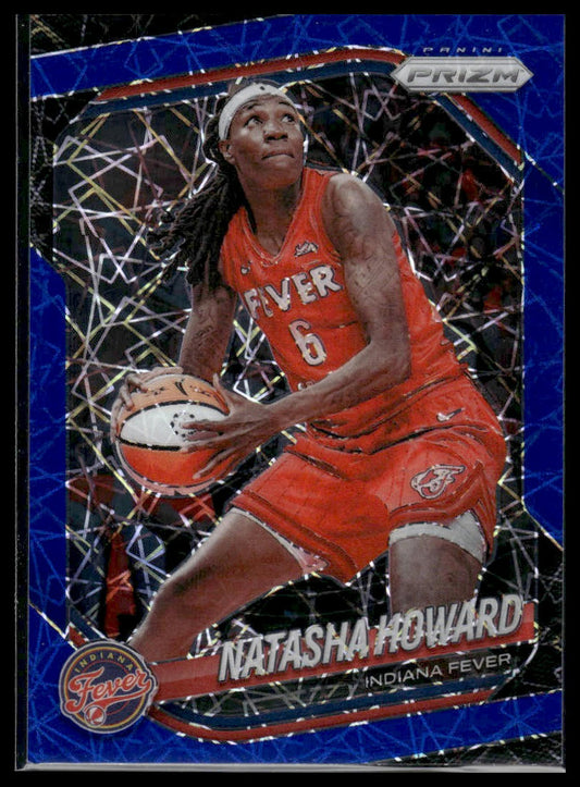 2025 Panini Prizm WNBA #54 Natasha Howard Blue Velocity Prizms