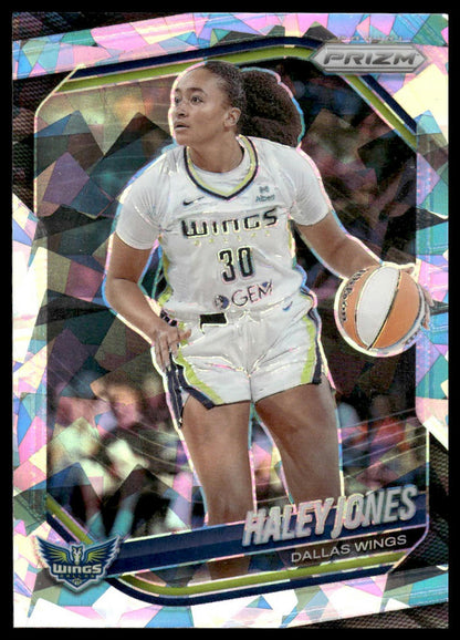 2025 Panini Prizm WNBA #43 Haley Jones Ice Prizms