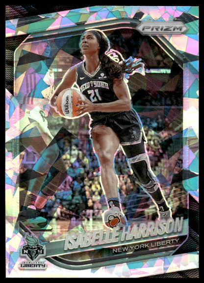2025 Panini Prizm WNBA #12 Isabelle Harrison Ice Prizms
