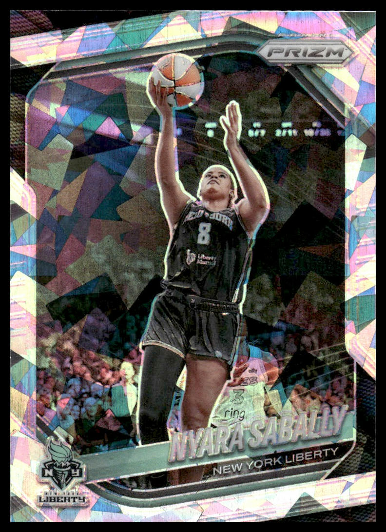 2025 Panini Prizm WNBA #117 Nyara Sabally Ice Prizms