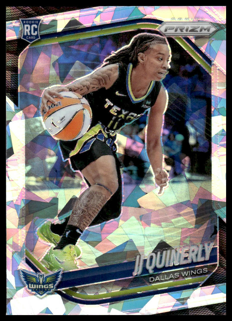 2025 Panini Prizm WNBA #95 JJ Quinerly Ice Prizms