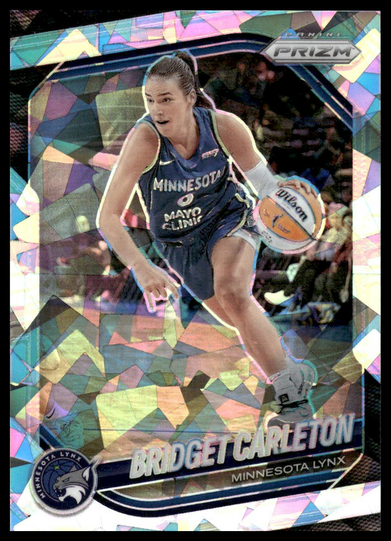 2025 Panini Prizm WNBA #88 Bridget Carleton Orange Ice Prizms