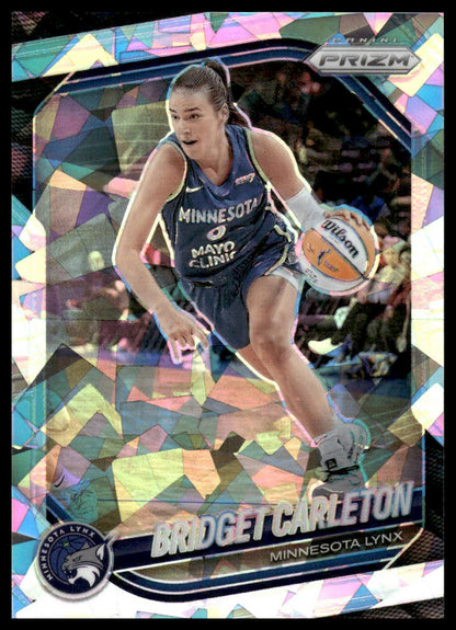 2025 Panini Prizm WNBA #88 Bridget Carleton Orange Ice Prizms