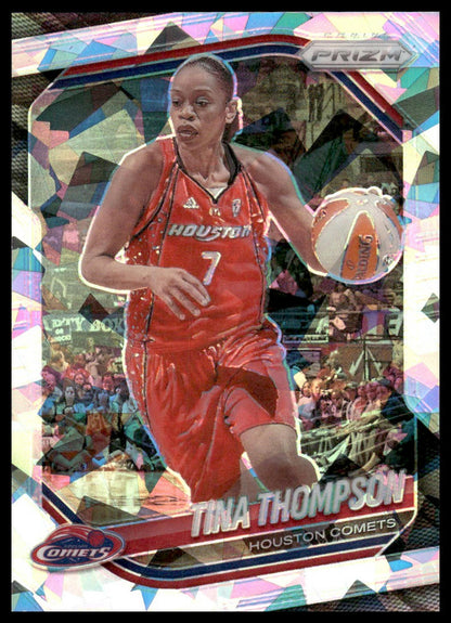 2025 Panini Prizm WNBA #115 Tina Thompson Ice Prizms