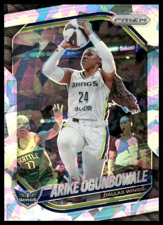 2025 Panini Prizm WNBA #73 Arike Ogunbowale Ice Prizms