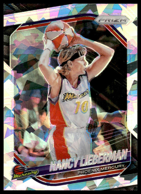 2025 Panini Prizm WNBA #34 Nancy Lieberman Ice Prizms