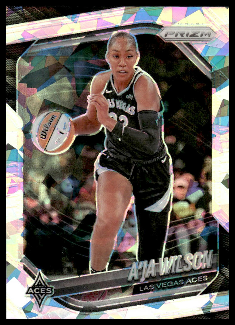 2025 Panini Prizm WNBA #76 A’ja Wilson Ice Prizms