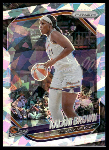 2025 Panini Prizm WNBA #55 Kalani Brown Ice Prizms