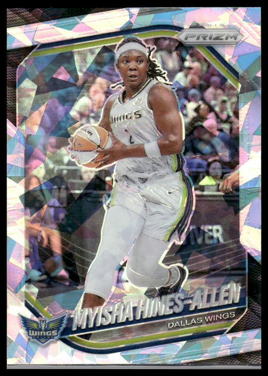 2025 Panini Prizm WNBA #96 Myisha Hines-Allen Ice Prizms