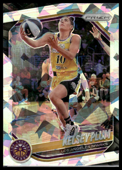 2025 Panini Prizm WNBA #59 Kelsey Plum Ice Prizms