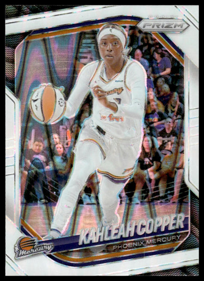 2025 Panini Prizm WNBA #62 Kahleah Copper White Seismic Prizms