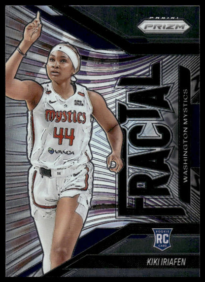 2025 Panini Prizm WNBA #12 Kiki Iriafen Fractal