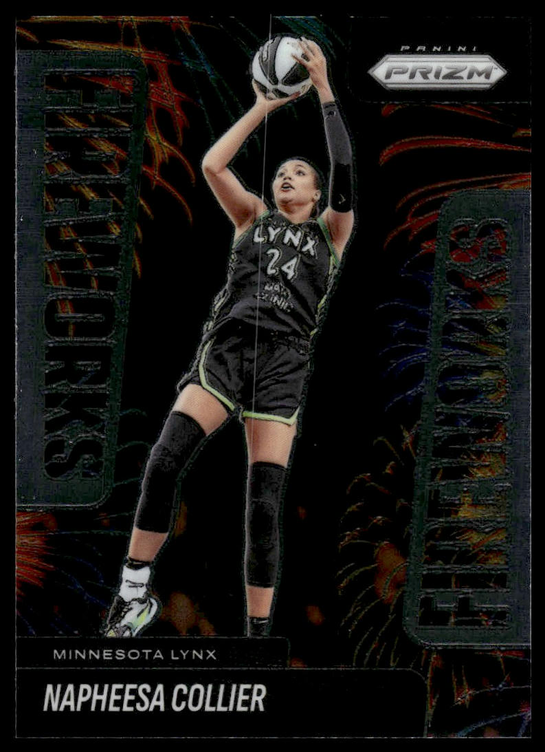 2025 Panini Prizm WNBA #7 Napheesa Collier Fireworks