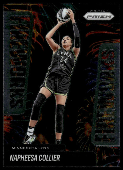 2025 Panini Prizm WNBA #7 Napheesa Collier Fireworks
