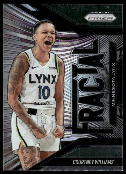 2025 Panini Prizm WNBA #6 Courtney Williams Fractal