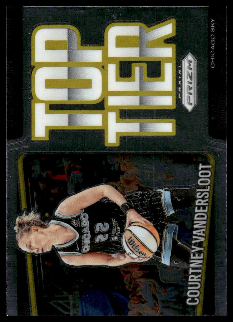 2025 Panini Prizm WNBA #7 Courtney Vandersloot Top Tier