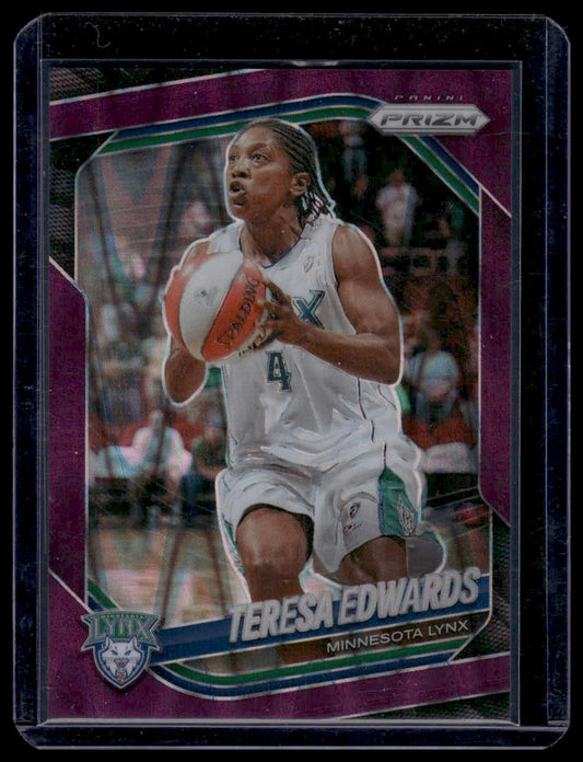 2025 Panini Prizm WNBA #126 Teresa Edwards Pandora Prizms