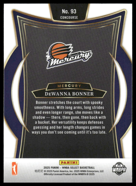 2025 Panini Select WNBA #93 DeWanna Bonner