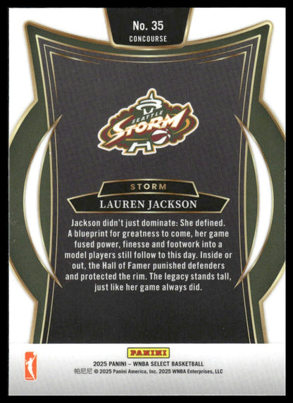 2025 Panini Select WNBA #35 Lauren Jackson
