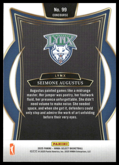 2025 Panini Select WNBA #99 Seimone Augustus