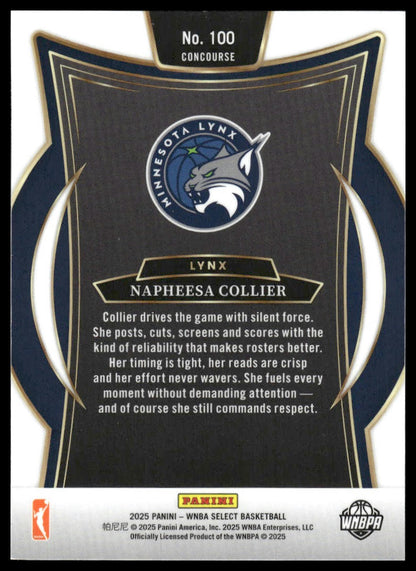 2025 Panini Select WNBA #100 Napheesa Collier