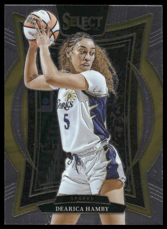 2025 Panini Select WNBA #10 Dearica Hamby