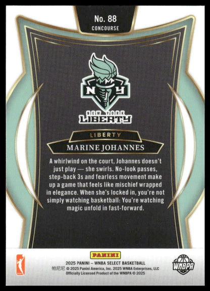 2025 Panini Select WNBA #88 Marine Johannes