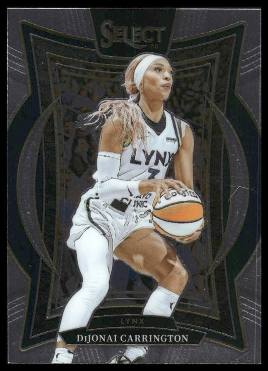 2025 Panini Select WNBA #68 DiJonai Carrington