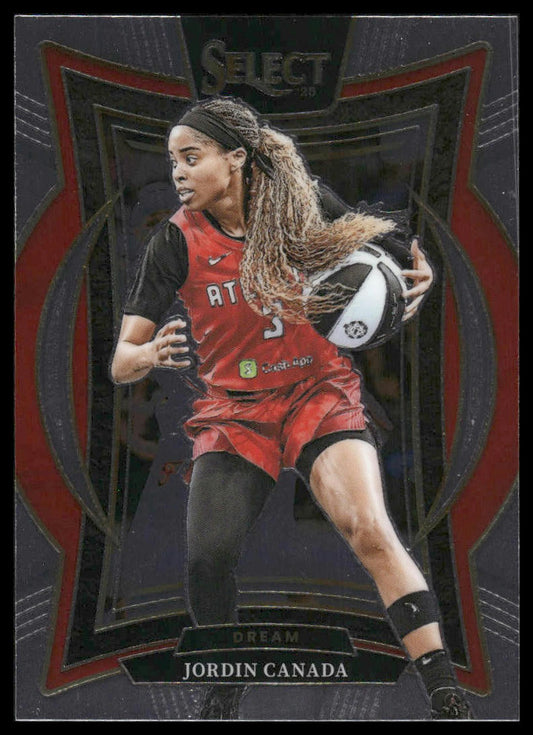 2025 Panini Select WNBA #62 Jordin Canada