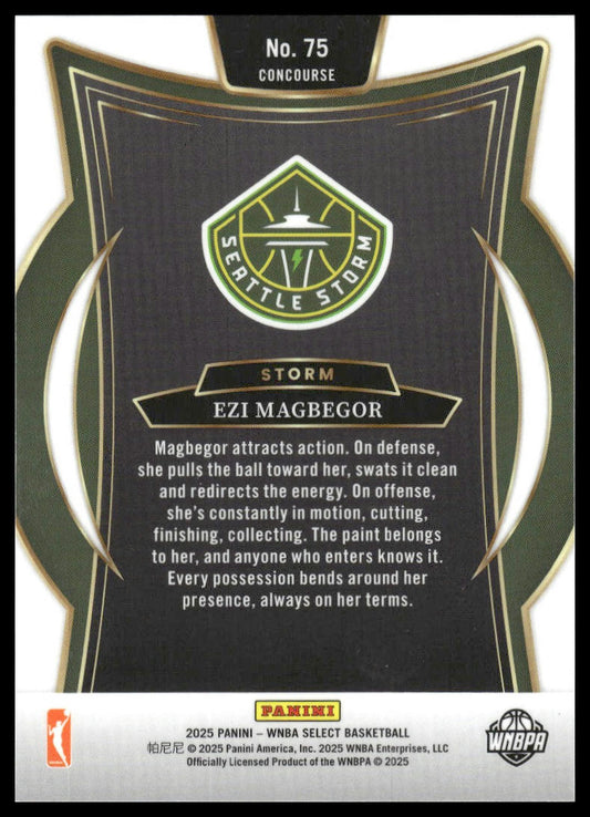 2025 Panini Select WNBA #75 Ezi Magbegor