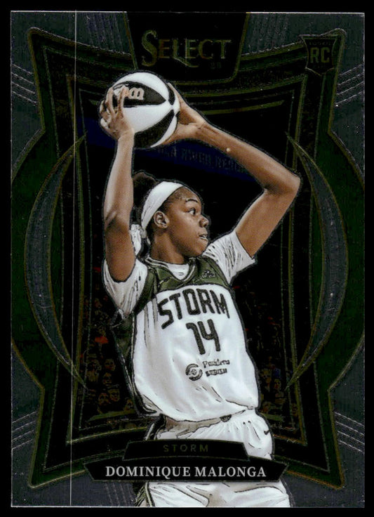2025 Panini Select WNBA #60 Dominique Malonga