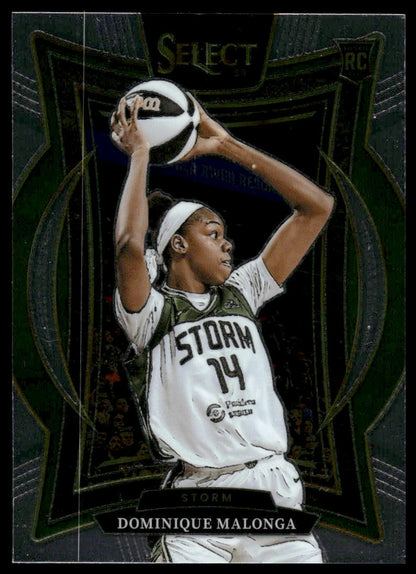 2025 Panini Select WNBA #60 Dominique Malonga