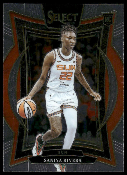 2025 Panini Select WNBA #52 Saniya Rivers