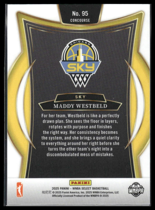 2025 Panini Select WNBA #95 Maddy Westbeld