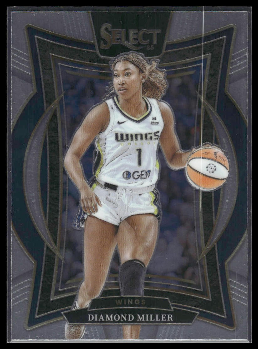 2025 Panini Select WNBA #15 Diamond Miller