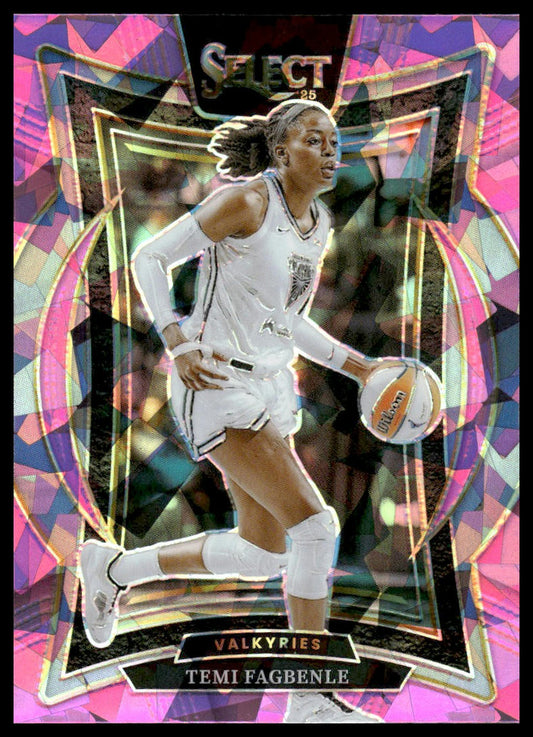 2025 Panini Select WNBA #19 Temi Fagbenle Pink Ice Prizms