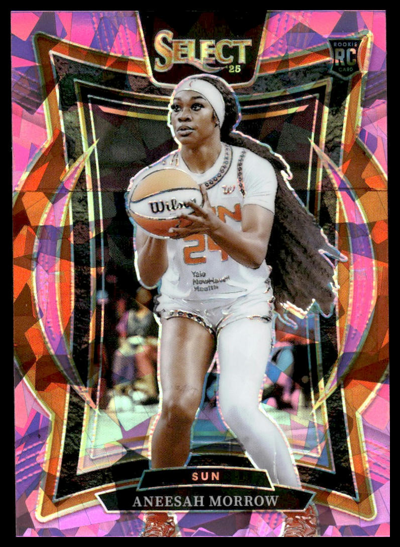 2025 Panini Select WNBA #42 Aneesah Morrow Pink Ice Prizms